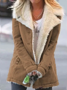 Sadie | Women's Fitted Winter Jacket – Insulated, Water-Resistant and Windproof – Khaki