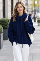 Women's Hooded Knit Sweater – Comforting Winter Layer