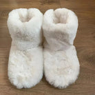 Selena | Women's Plush Bootie Slippers – Faux Fur Upper, Soft Non-Slip Sole