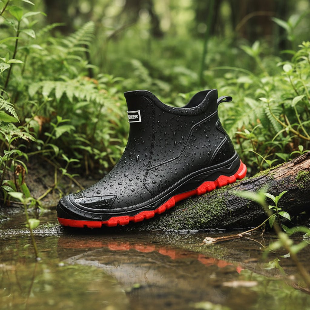 Stella | Women's Ankle Rain Boots – Waterproof Garden Boots with Non-Slip Sole