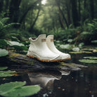 Stella | Women's Ankle Rain Boots – Waterproof Garden Boots with Non-Slip Sole – Beige