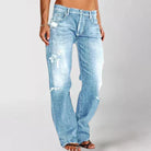 Sutton | Women's High-Waist Jeans – Comfort Stretch Denim, Flattering Fit – Light Blue