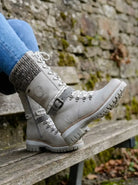 Tove | Women's Lace-Up Winter Boots – Water-Resistant, Warm Lined, Anti-Slip