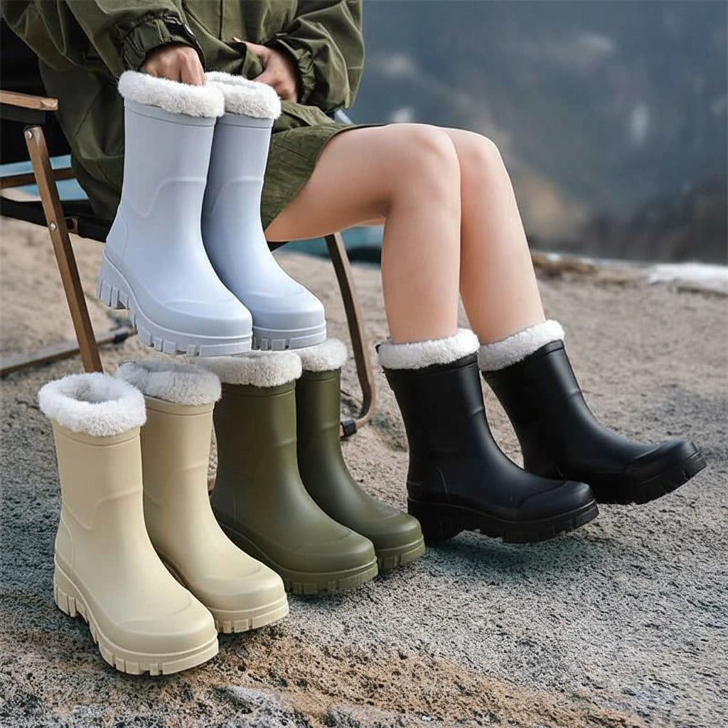 Ursula | Women's Waterproof Snow Boots – Plush Lined, Lug Sole, Mid-Calf or Tall Shaft