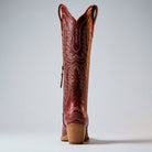 Winona | Women's Knee-High Western Boots – Vegan Leather-Look, Block Heel